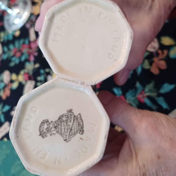 Arthur Wood "Cottage Door" 1920s Double Condiment Server - Picture 4 of 10